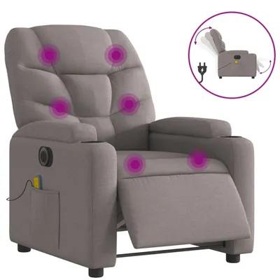 Obrázok produktu pre VidaXL 3204592, Textil, Taupe, Pena, 110 kg, 740 mm, 890 mm