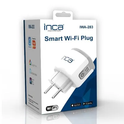 Imagen del producto de INCA IWA-283 INCA WLAN Smart Steckdose IWA-283, Android & IOS, WEIß retail
