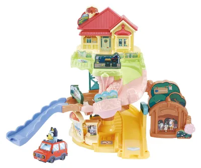 Produktbild von VTech Toet Toet Auto's Bluey's Buurt Speelset, 1 Jahr(e), AAA, Kunststoff, Mehrfarbig