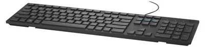 Produktbild von DELL kabelgebundene Tastatur – KB216 - US international (QWERTY) - schwarz, Volle Größe (100%), Kabelgebunden, USB, Plunger key switch, QWERTY, Schwarz