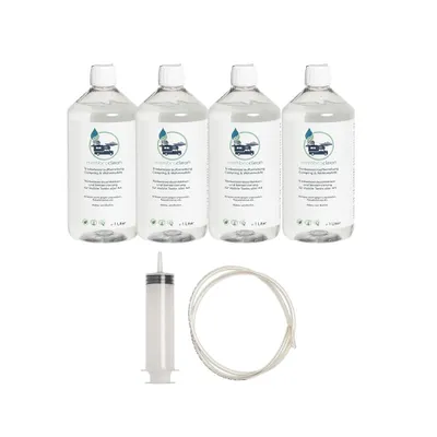Afbeelding van 4x 1 liter membraclean drinkwaterbehandeling voor camping en camper