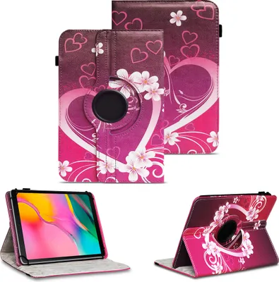 Produktbild von Tablet Tasche für Samsung Galaxy Tab A 10.1 2019 Hülle Schutzhülle 360° DrehbarFarben:Motiv 2
