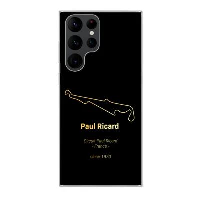 Produktbild von MuchoWow® Handyhülle Schutzhülle Hülle für Samsung Galaxy S22 Ultra Frankreich - F1 - Rennstrecke Silikon Softcase Handy Hülle - Abbildung
