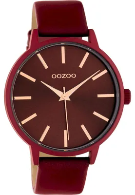 Image de OOZOO Montre Timepieces Femme Rouge/Rouge C10618