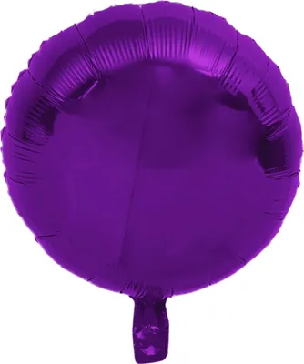 Produktbild von Folienballon rund, Lila, ca. 45 cm