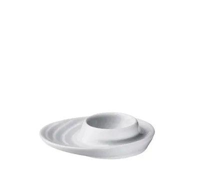 Produktbild von Küchenprofi Eierbecher-Set 2er oval Hartporzellan, weiß