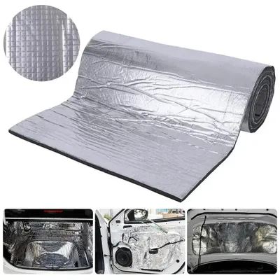 Produktbild von 200x50cm Dämmmatte Auto KFZ Selbstklebend Schallschutzmatte Isolierung 10mm