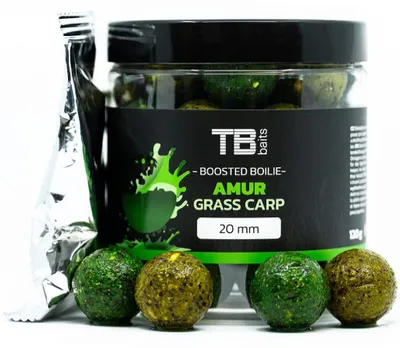 Obrázok produktu pre TB Baits Boosterované Boilie Amur 120 g 20 mm