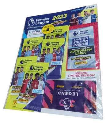 Obrázok produktu pre Premier League Adrenalyn XL 2023 Official Trading Card Game – Multipack