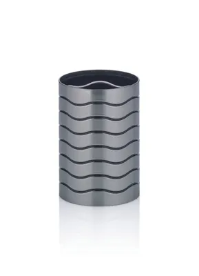 Immagine prodotto di Bicchiere Kela Muna in plastica antracite metallizzato 10,5cmh 7,5cmØ, 22831