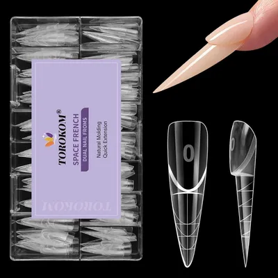 Produktbild von Nagelformen 150 Stück, 15 Größen, wiederverwendbar, für Nagelverlängerung