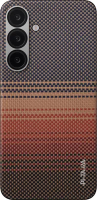 Zdjęcie produktu dla Aramidowe etui ochronne Pitaka MagEZ 6 do Samsunga Galaxy S25 Sunset
