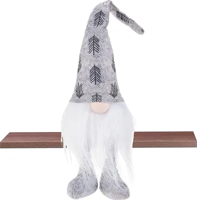 Obrázok produktu pre SPRINGOS Vianočná figúrka škriatka 8 x 37 cm Dlhé nohy Škandinávsky škriatok Tip Cap Vianočný škriatok GNOME