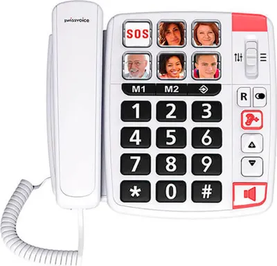 Produktbild von SWISSVOICE Senioren Telefon Xtra 1110 Rentner Handy Kommunikation Tasten einfach zu bedienen