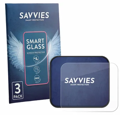 Produktbild von 3x Savvies Schutzglas Folie für Saphe T 9H Panzer Schutzfolie Glas Displayschutz klar transparent