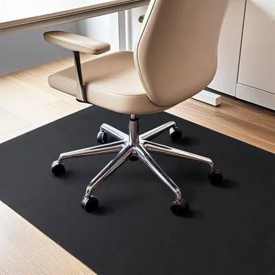 Image de Solidchoice - Protège-sol 90 x 120 cm - Tapis résistant aux rayures pour sols durs