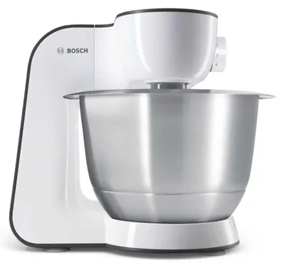 Produktbild von Bosch MUM5 Start Line universal, 3,9 l, Orange, Silber, Transparent, Weiß, Tasten, 1,25 l, 1,5 l, Edelstahl