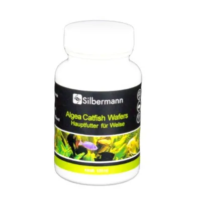 Produktbild von Silbermann Algae Catfish Wafers - Hauptfutter für Welse (120 ml), SIS 125