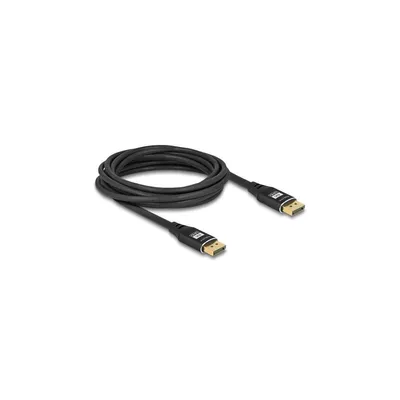 Produktbild von Delock DisplayPort Kabel 8K 60 Hz 5 m schwarz Metall