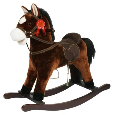 Produktbild von Sport One Rodeo Holz Schaukelpferd Braun Braun One Size