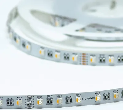 Produktbild von Bioledex LED Streifen 24V 19,2W/m 60LED/m RGBWW 5m Rolle Farbwechsel LED-Flexleiste