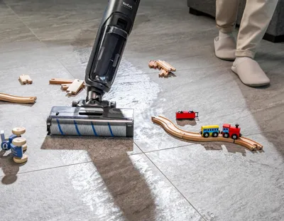Immagine prodotto di Aspirapolvere verticale con mop a vapore Tefal