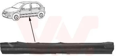 Produktbild von VAN WEZEL 7625103 Schweller Reparaturblech Einstiegblech Links für SKODA Fabia I Combi (6Y5) FABIA (6Y2) FABIA Stufenheck (6Y3)