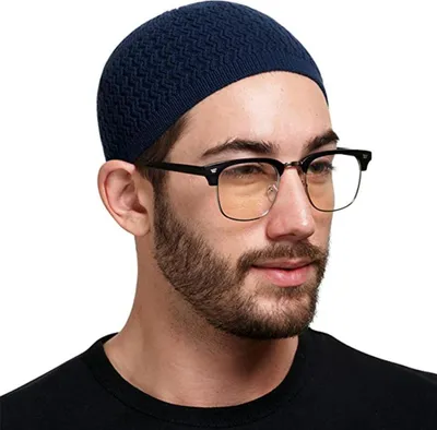 Immagine prodotto di Cappello Kufi lavorato a maglia all'uncinetto musulmano M.