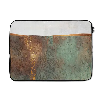 Produktbild von MuchoWow® Laptop Hülle 13 Zoll Abstrakt - Luxus - Gold Laptoptasche - Laptophülle - Sleeve - Rundumschutz