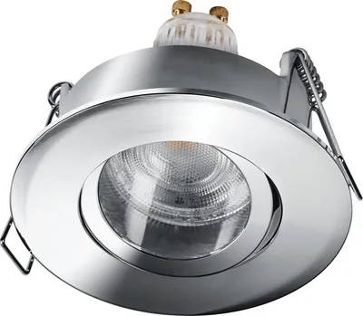 Produktbild von OSRAM 4058075854451 Smart Matter Spot LED Einbaustrahler IP65 RGBW Chrom