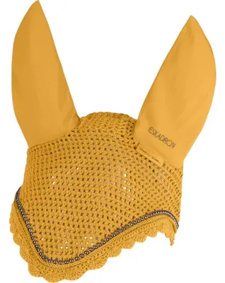 Produktbild von Eskadron Fliegenohren Pearls golden yellow Platinum 2025, Größe:Pony