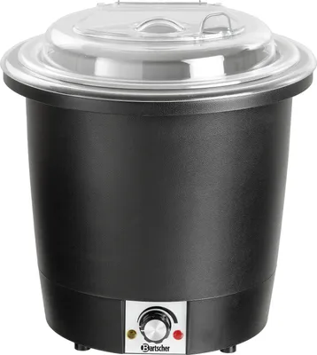 Produktbild von Bartscher Suppentopf, 10L, schwarz