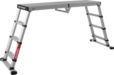 Produktbild von Telesteps Teleskopische Plattform Aluminium Arbeitshöhen €“ 50 cm / 68 cm / 88 cm