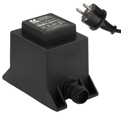 Produktbild von KERRY 12V 21.6VA AC/AC Transformator IP44 Außenbereich LED/Pumpen 150cm