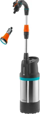 Produktbild von Gardena Regenfasspumpe 4700 l/h 23 m 550 Watt inox automatic