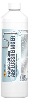 Produktbild von dipure® Mikrobiologischer Abflussreiniger 1 Liter Flasche