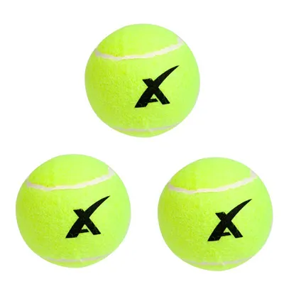 Produktbild von 3X TENNISBÄLLE im Netz Set Gelb Spielbälle Tennisball Training Spiel Tennis Ball 43