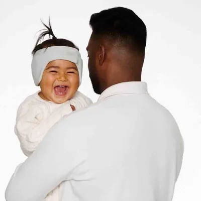 Produktbild von Dooky 3002011, Baby (0 - 2 Jahre), Unisex, Stirnband, Grau, Einfarbig, 0,5 Jahr(e)
