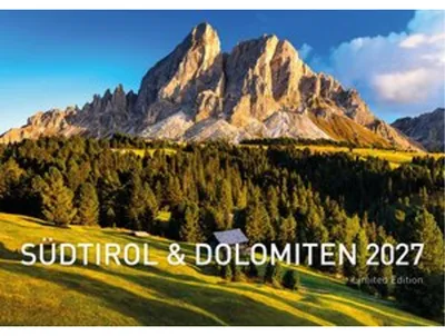 Image de Calendrier exclusif du Tyrol du Sud et des Dolomites, édition 2027