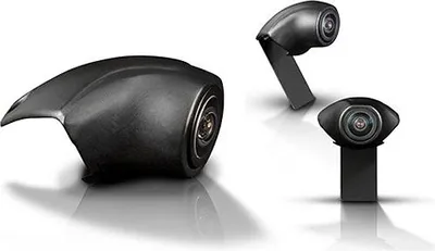 Obrázok produktu pre Zenec ZE-RVC55LP univerzálna kamera na prednú / zadnú poznávaciu značku NTSC, 1/4 CMOS, 180°, 0,5Lux, IP69K