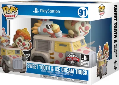 Produktbild von PlayStation - Sweet Tooth & Ice Cream Truck 91 Special Edition - Funko Pop! Rides - Vinyl Figur