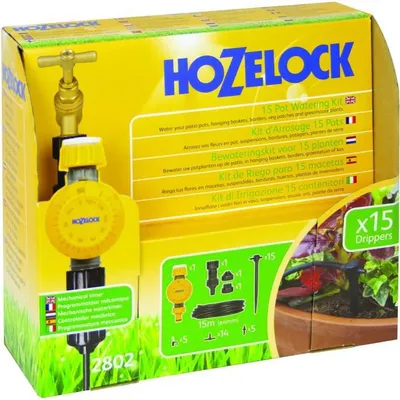 Immagine prodotto di Kit di irrigazione automatica per microirrigazione da 15 vasi