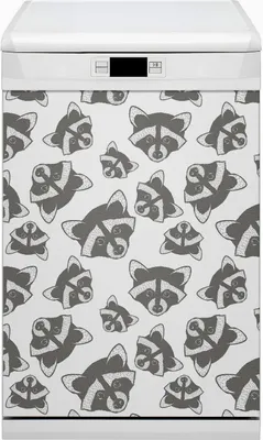 Obrázek produktu pro Omyvatelná magnetická podložka do myčky nádobí 45x80 cm Kuchyňské dekorace - Mýval -rärie
