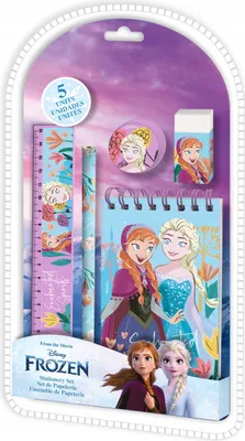 Zdjęcie produktu dla Zestaw papeterii Frozen Kreatywna zabawa w pisanie dla małych fanów Disney Frozen