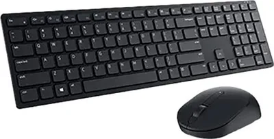 Produktbild von DELL Dell KM5221W Pro | Keyboard and Mouse Set | Wireless | Ukrainian | Black | 2.4 GHz