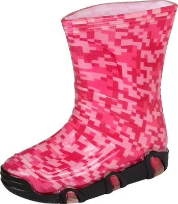 Produktbild von Rosa Mädchen-Gummistiefel, rutschfeste Sohle ZETPOL 27/28 EU