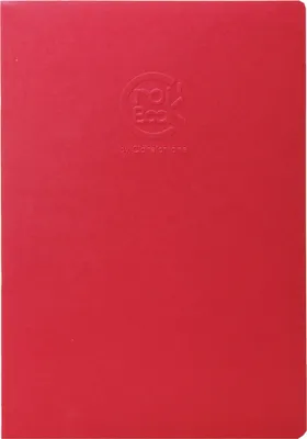 Produktbild von Clairefontaine 10x Skizzenheft A4, 24 Blatt weiß schwarzer Einband Rot 60321C