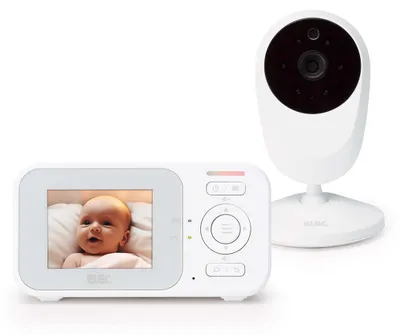 Produktbild von Babyphone mit Kamera, 2,4-Zoll-Display, Nachtsichtfunktion
