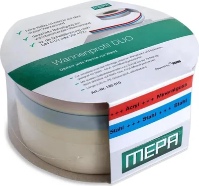 Produktbild von REHAU MEPA Wannenprofil DUO, 1 Stk.
