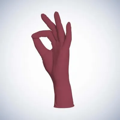 Produktbild von STYLE GRAPE, Nitril-Untersuchungshandschuh, puderfrei, bordeaux, Gr. S | Box (100 Stück)